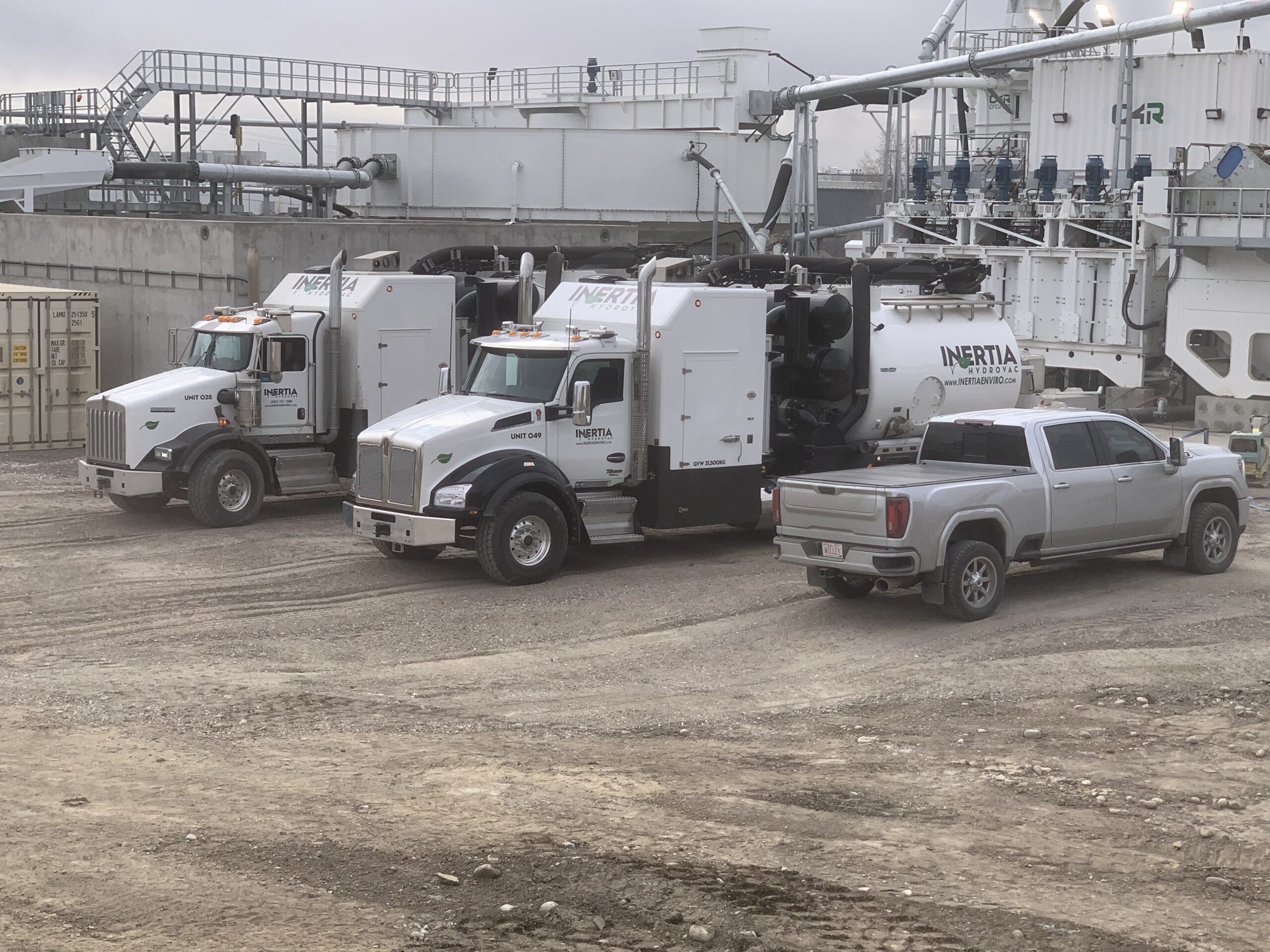 Hydrovac dumping calgary aggregate recycling